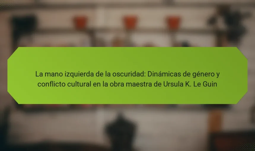 La mano izquierda de la oscuridad: Dinámicas de género y conflicto cultural en la obra maestra de Ursula K. Le Guin