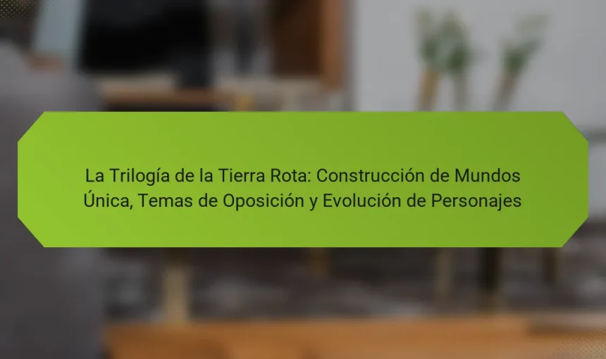 La Trilogía de la Tierra Rota: Construcción de Mundos Única, Temas de Oposición y Evolución de Personajes