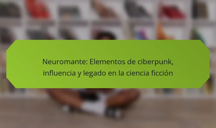 Neuromante: Elementos de ciberpunk, influencia y legado en la ciencia ficción